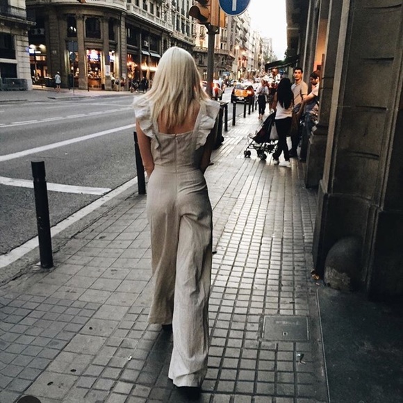 BCBGeneration Ruffle Jumpsuit - Picture 3 of 6